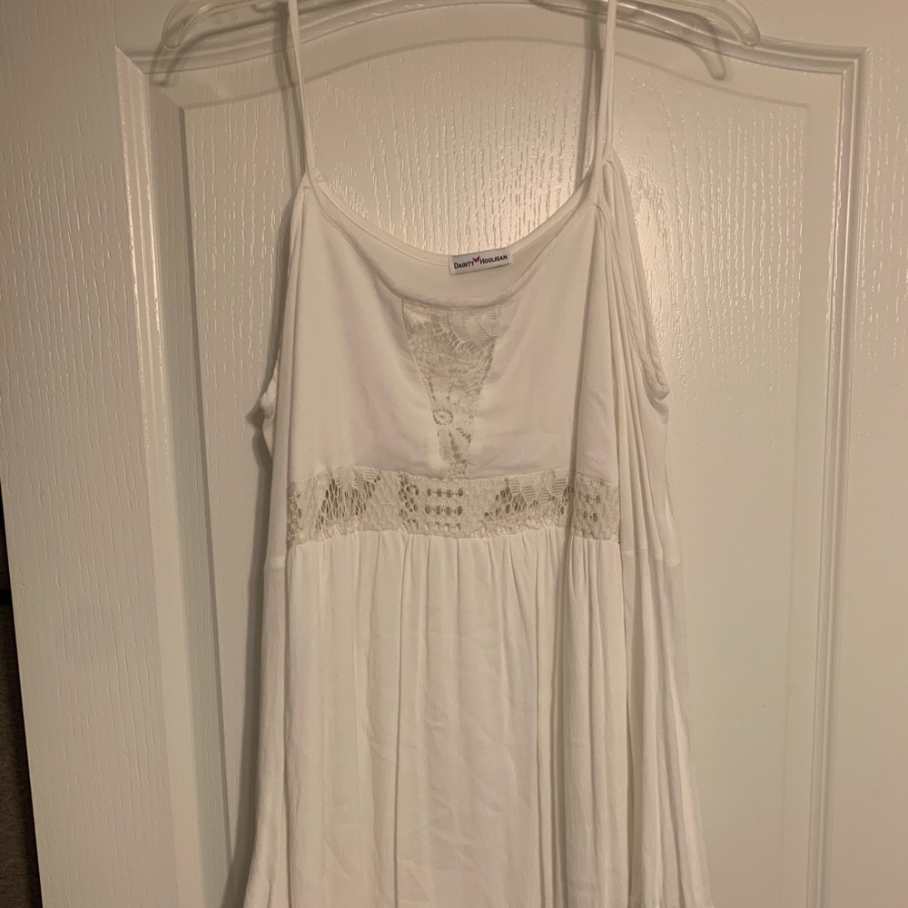 Off the shoulder mini dress